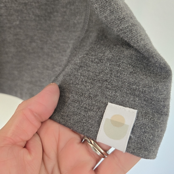 Lalabu Dad T Shirt Short Sleeve Gray Pouch M - Picture 9 of 15